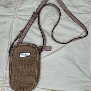 GUESS Brown Crossbody Bag